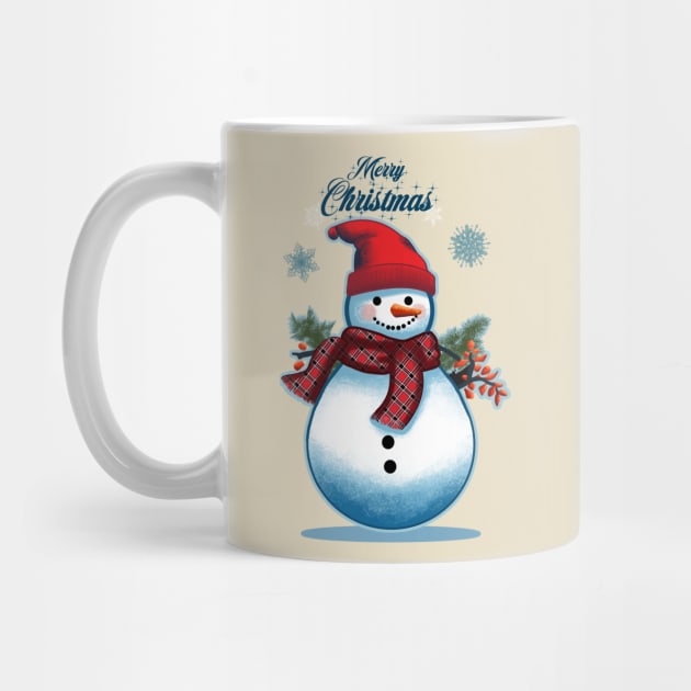 Merry Christmas Snowman by Elijah101